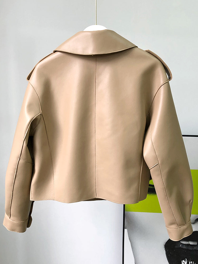 Versatile Slim Women's Street Jackets - Fashionable Comfort