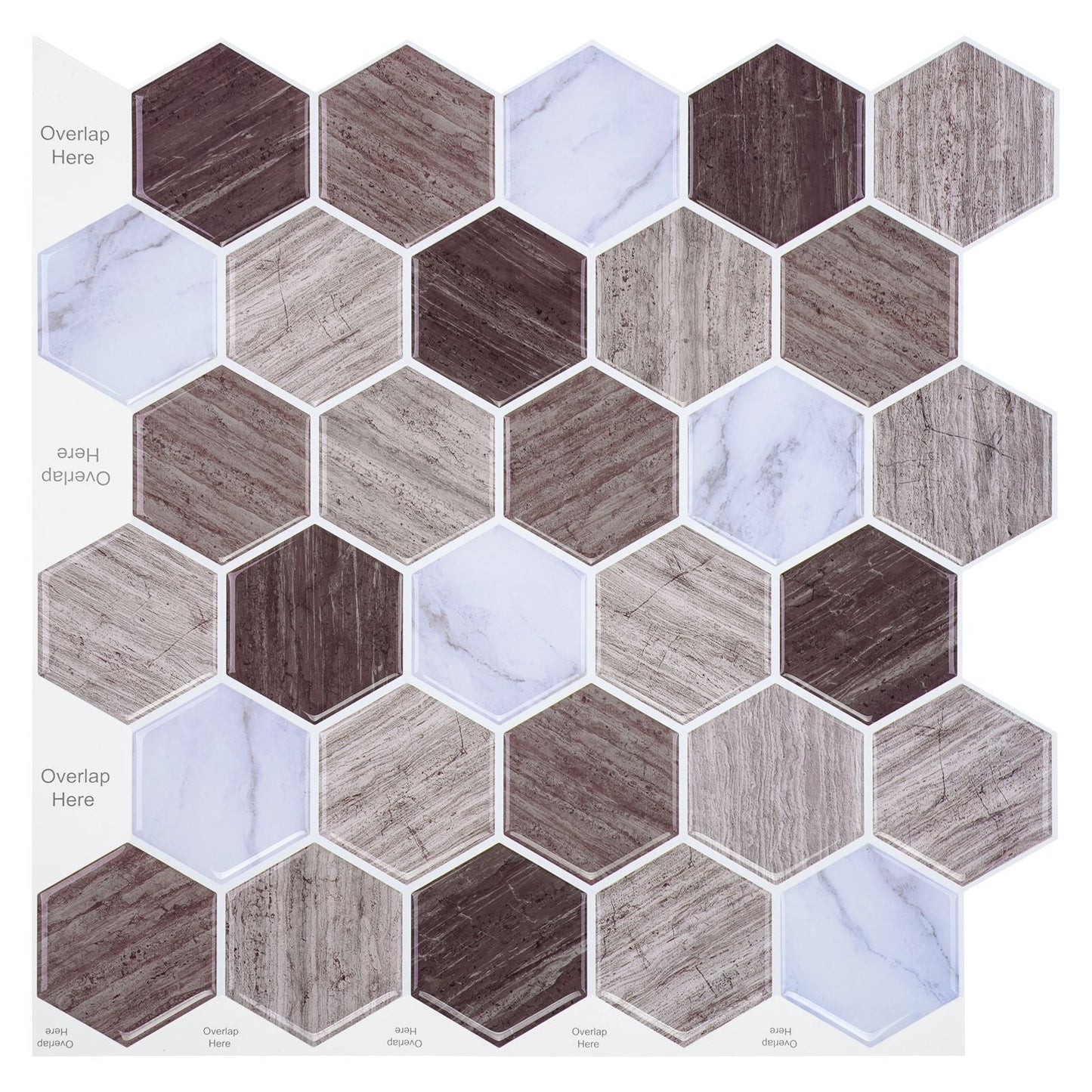 3D Self-adhesive Crystal Epoxy Wall Stickers For Kitchen Decor