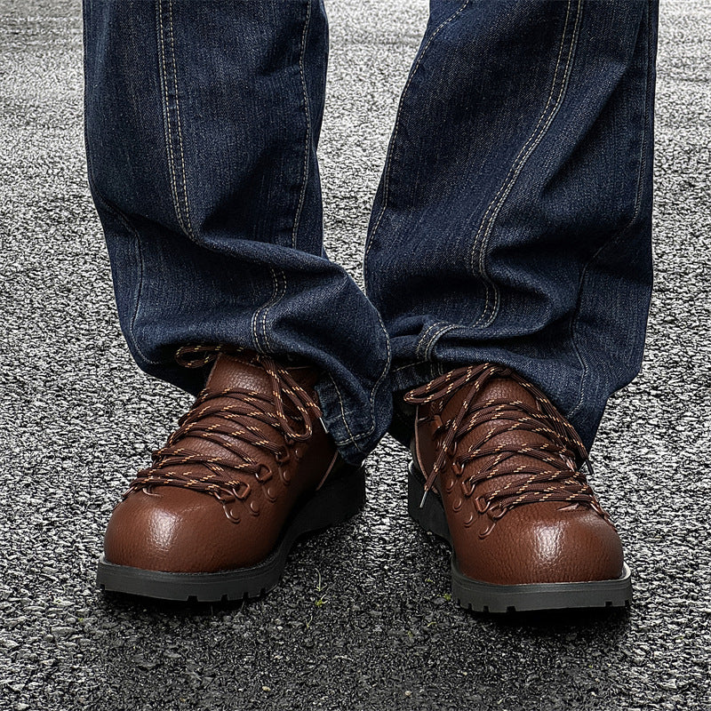 British-style Men's Shoes, Edgy And Stylish Leather Shoes For Men