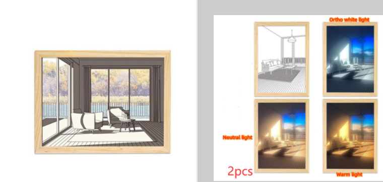 Illuminated Picture LED