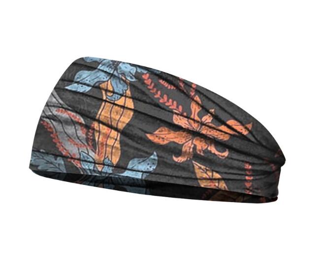 Summer Women's Yoga Headscarf Wide Hair Band