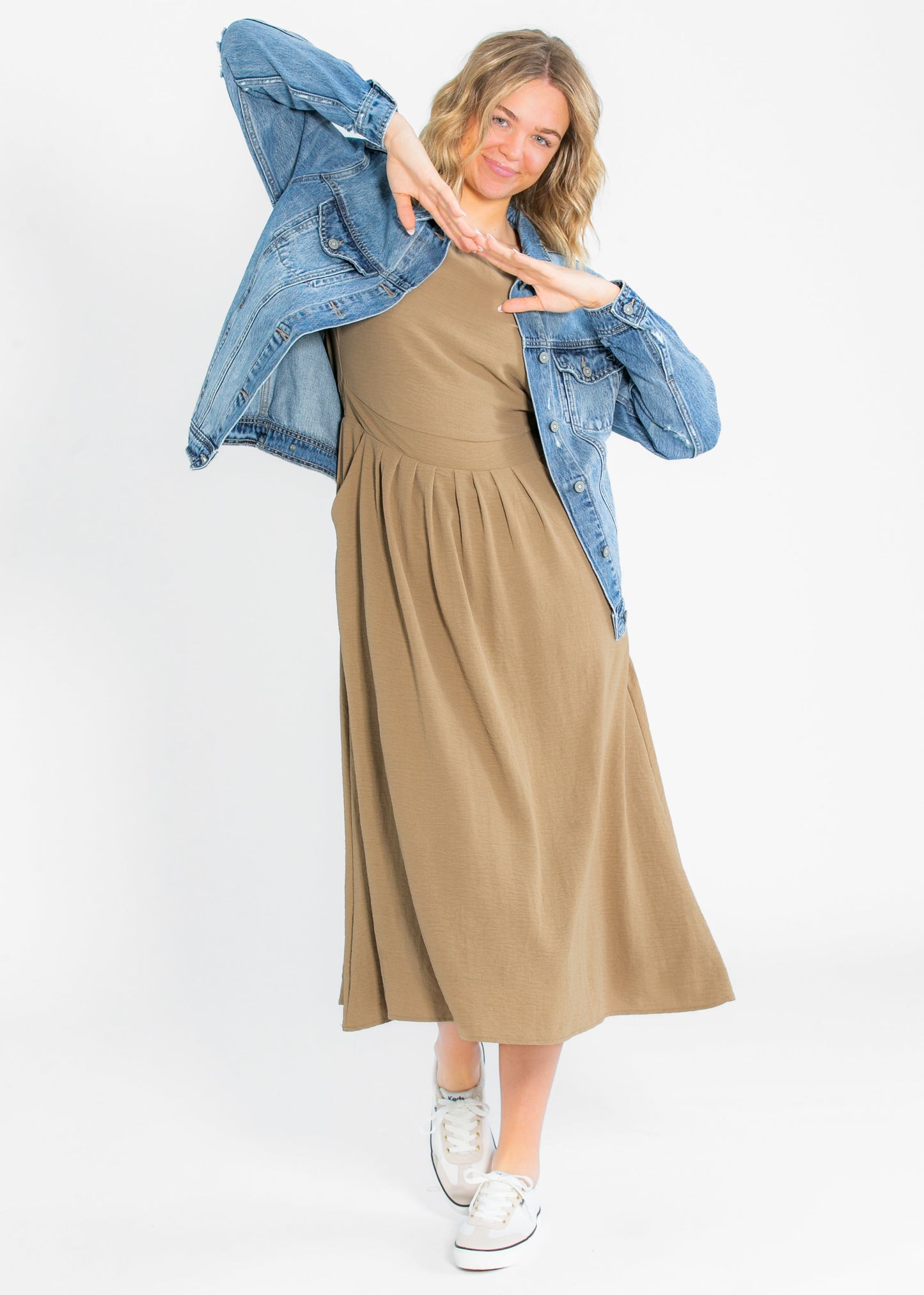 DOORBUSTER - Cassia Midi Dress - FINAL SALE