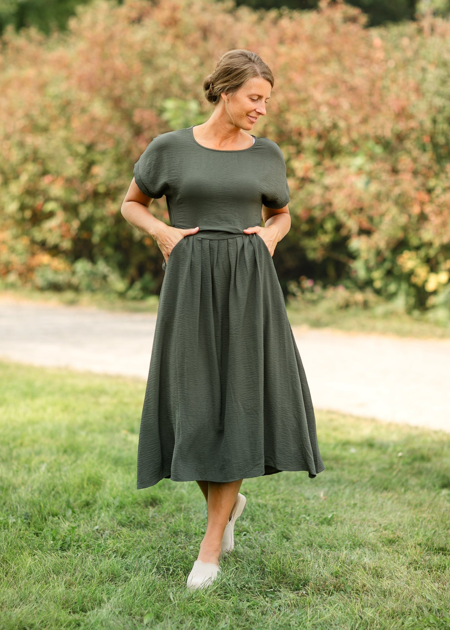 DOORBUSTER - Cassia Midi Dress - FINAL SALE
