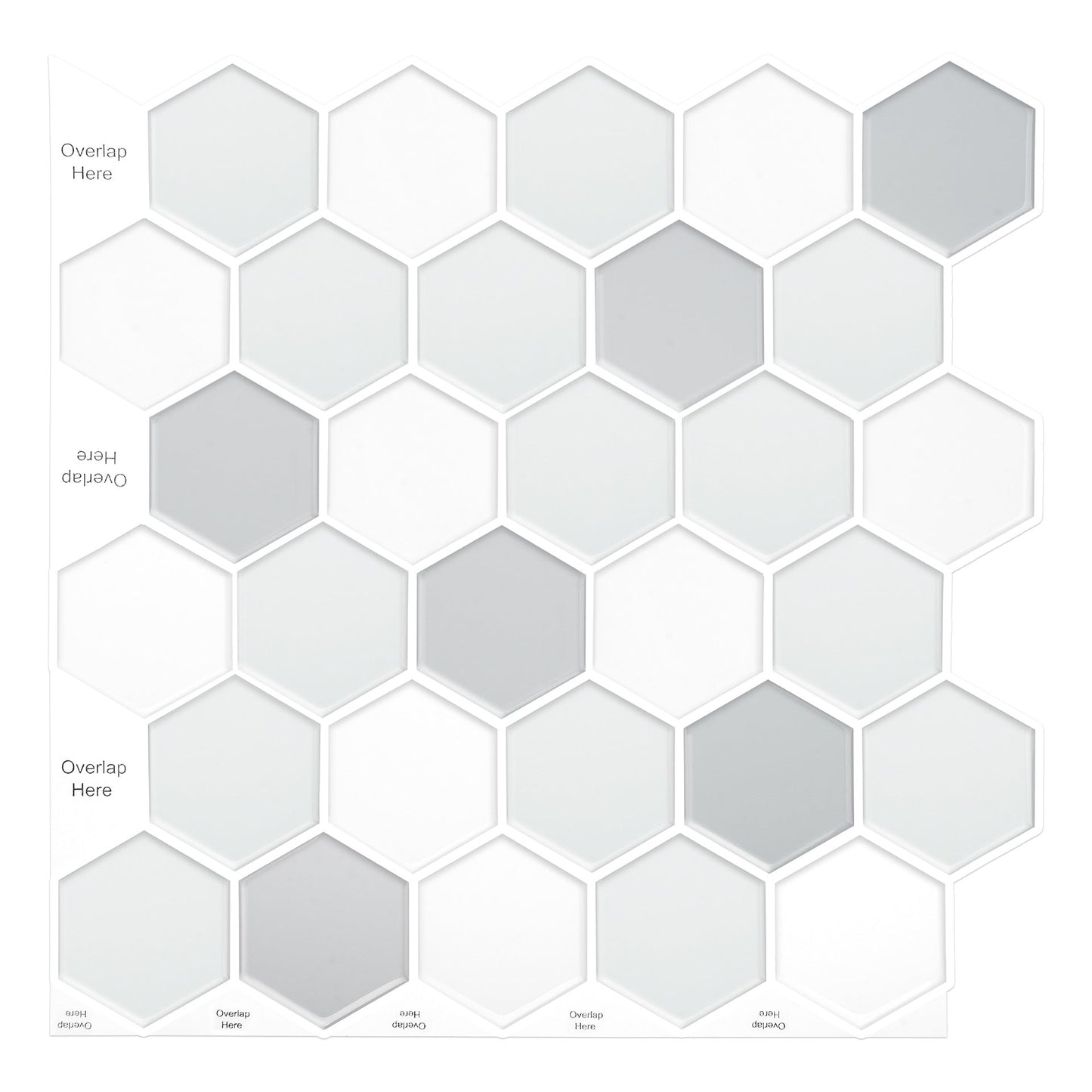 3D Self-adhesive Crystal Epoxy Wall Stickers For Kitchen Decor