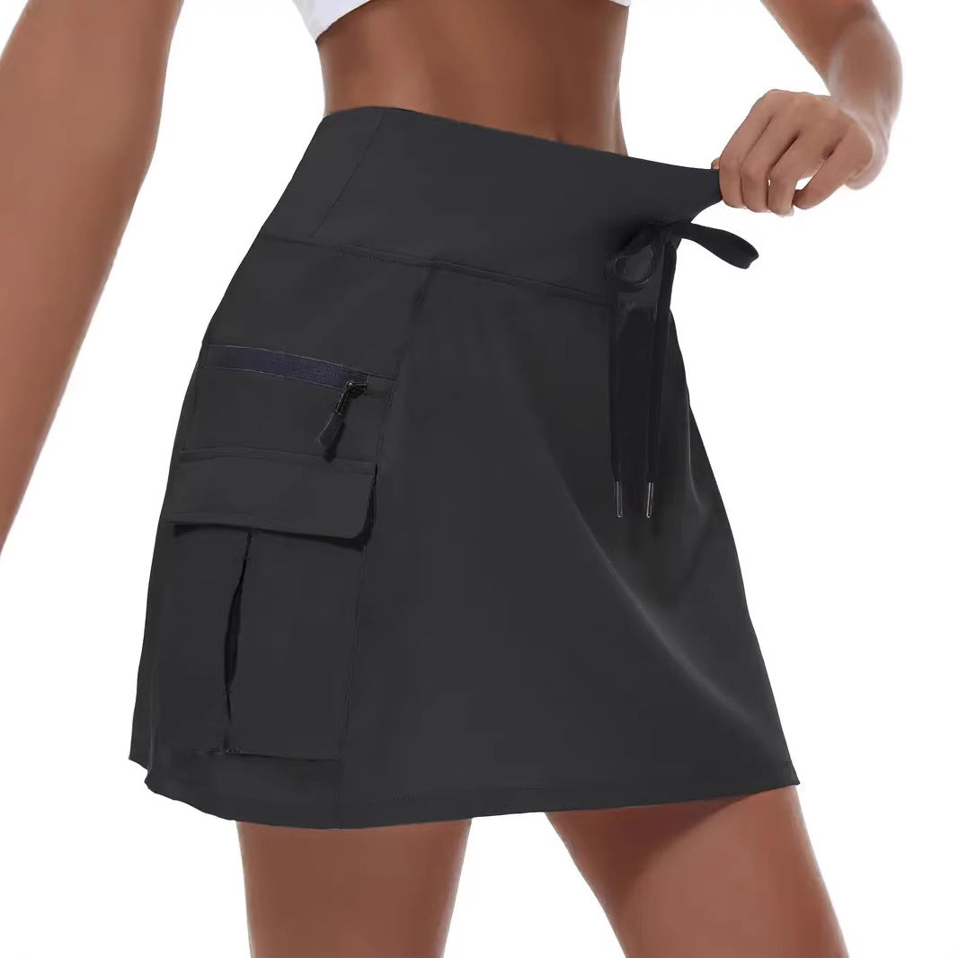 European And American Womens Sports Skirt For Yoga