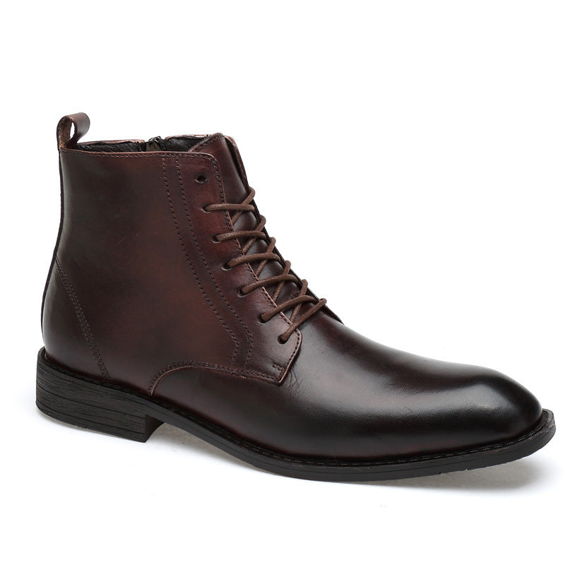 Men's High-Top Business Shoes