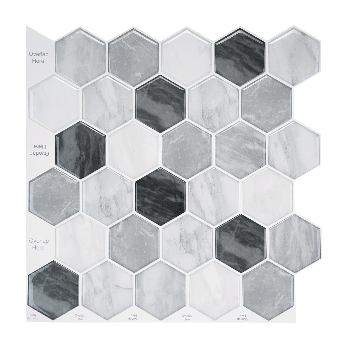 3D Self-adhesive Crystal Epoxy Wall Stickers For Kitchen Decor