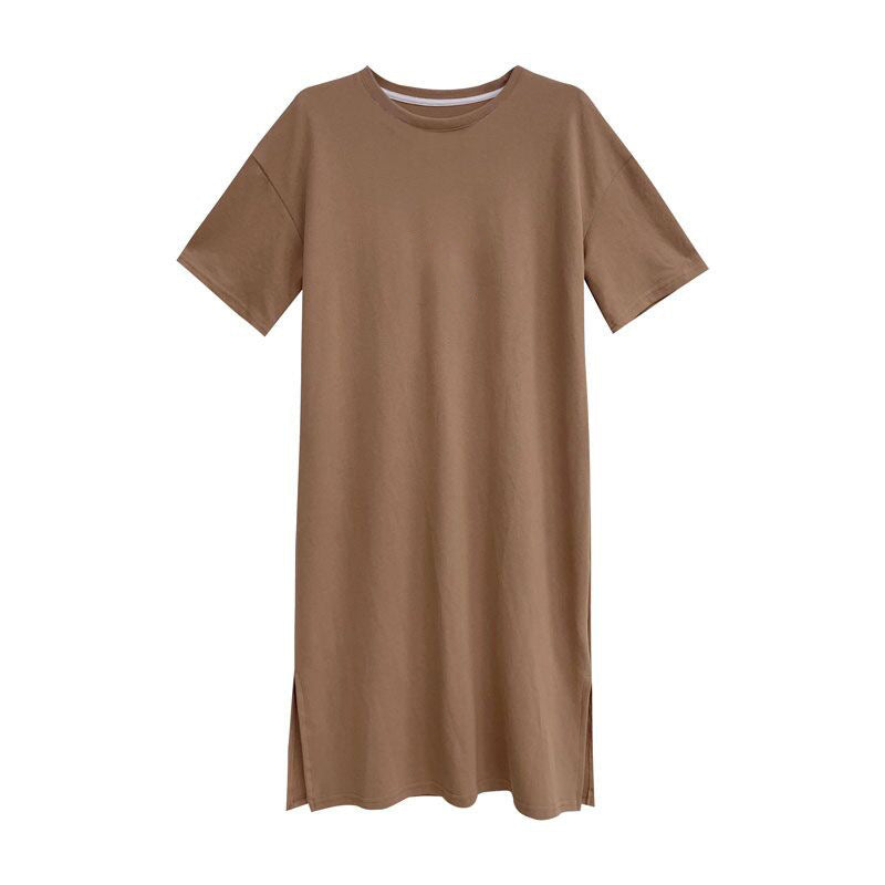 Plus Size Short Sleeve Casual Dress Women