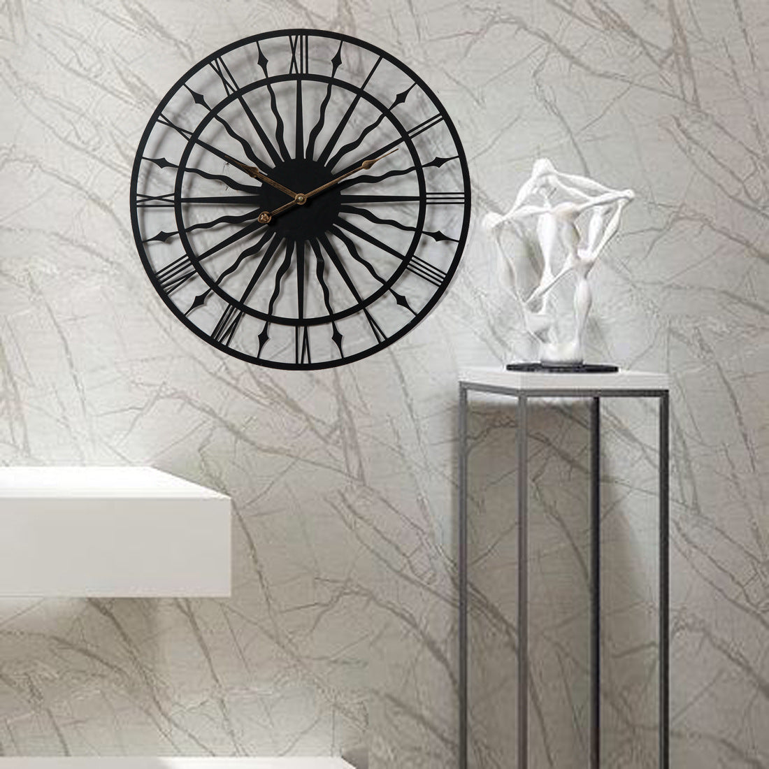 Creative Wall Clock Living Room Decoration FashionMute
