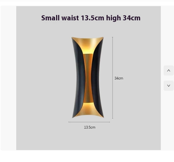 Outdoor  Wall Lamp Stair Aisle Waterproof Creative