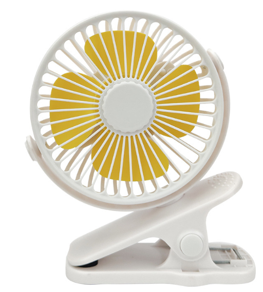 USB Mini Clip Fan - Silent Rechargeable For Dorms
