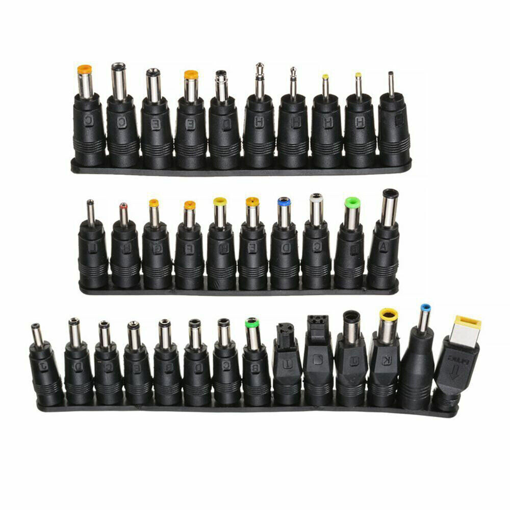 96W 34 Sizes Heads Adapter Universal AC DC Power Supply Charger Multi Laptop PC