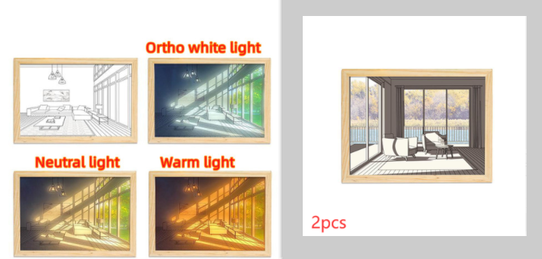 Illuminated Picture LED