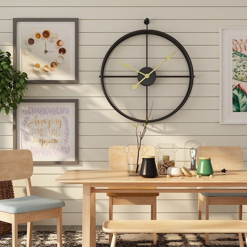 Creative Decorative Wall Clock For Home Living Room
