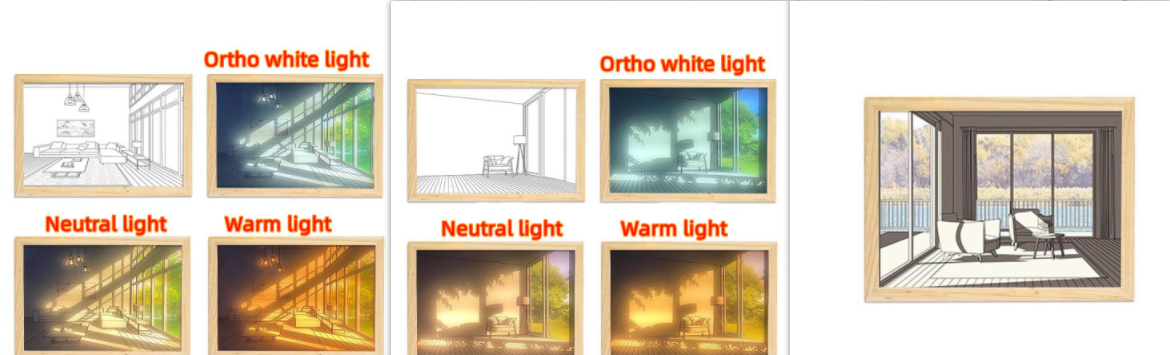 Illuminated Picture LED
