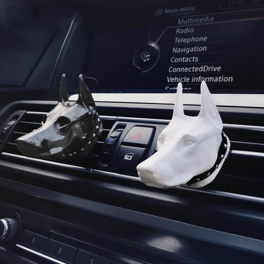 Doberman Car Perfume Car Air Outlet Clip Creative Car
