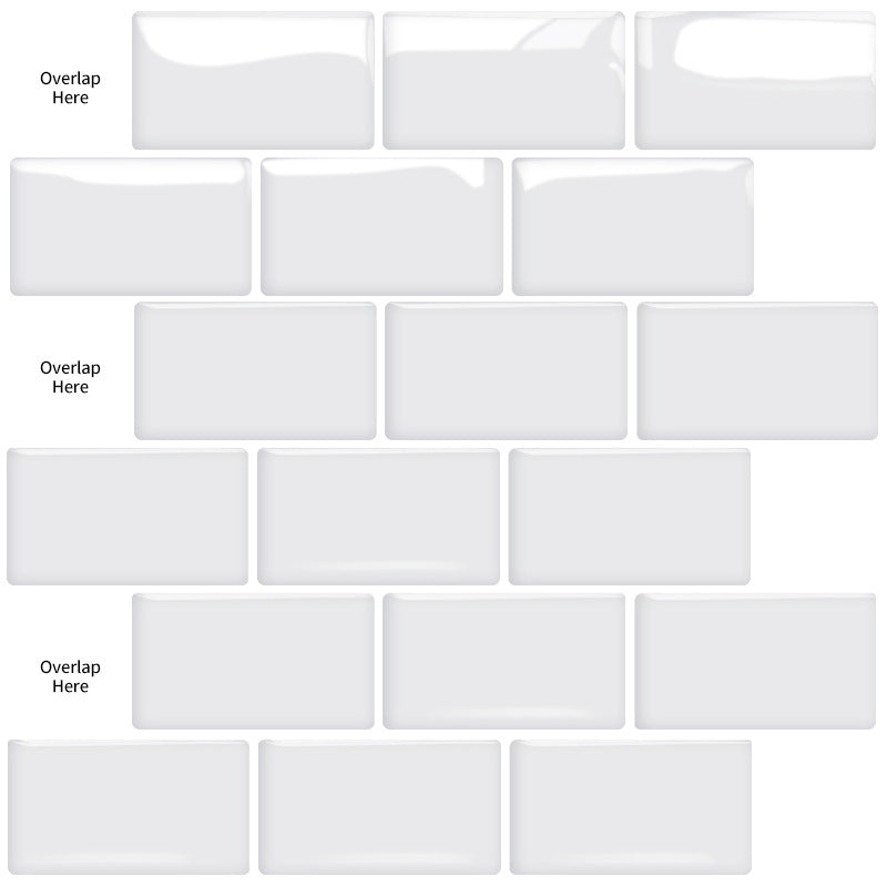 3D Self-adhesive Crystal Epoxy Wall Stickers For Kitchen Decor