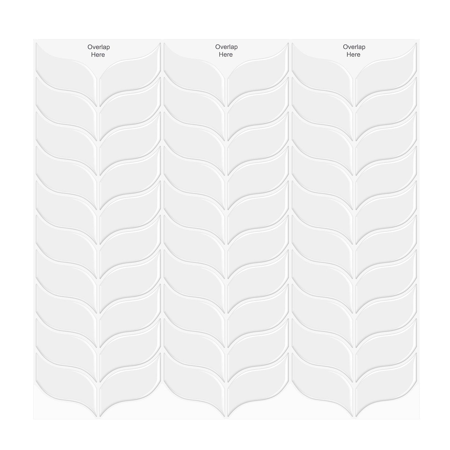 3D Self-adhesive Crystal Epoxy Wall Stickers For Kitchen Decor