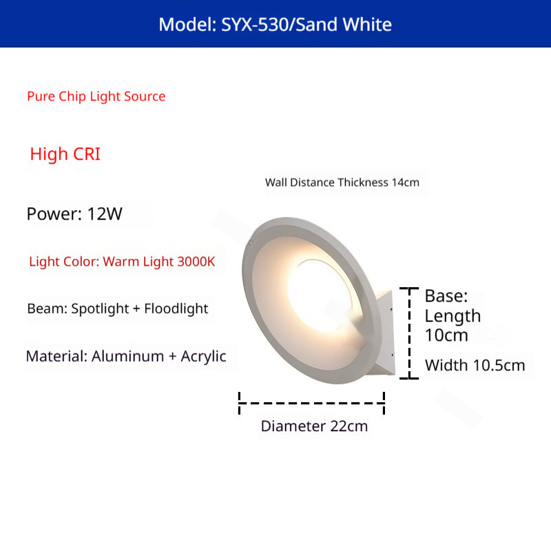 Creative Colorful Outdoor Waterproof Wall Light