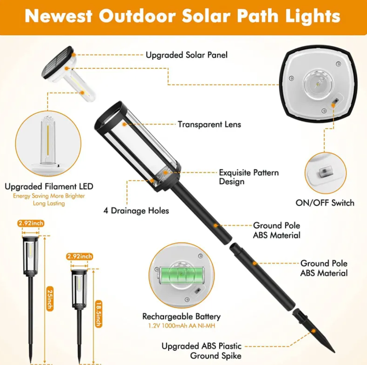 Tungsten Wire Solar Lamp