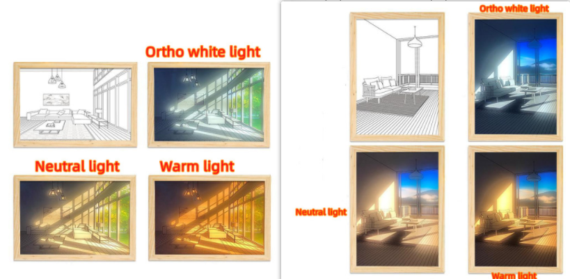 Illuminated Picture LED