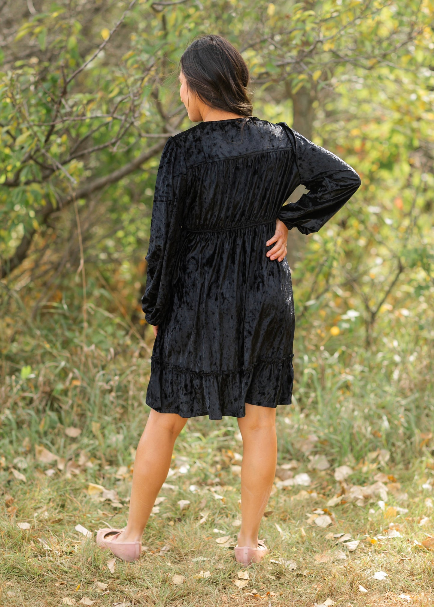 Diana Velvet Midi Dress