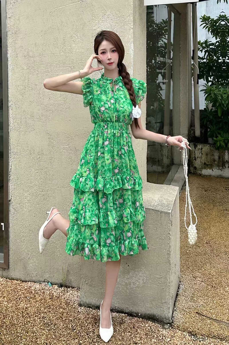 Women's Floral Jumpsuit Skirt