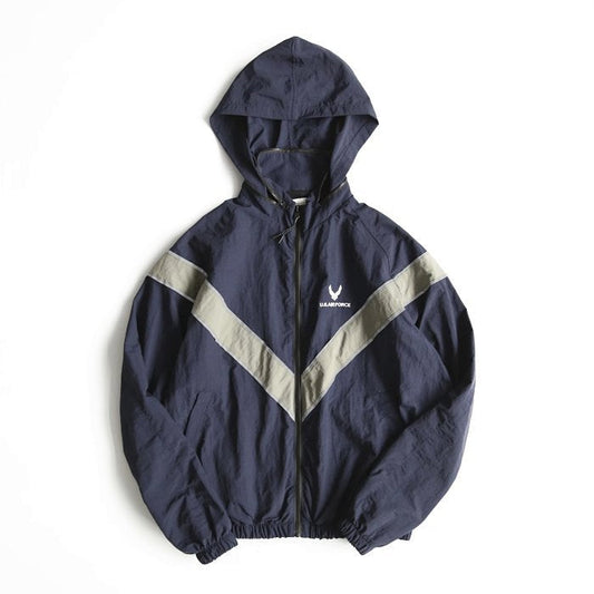 Men's Reflective Quick-Drying Hooded Jacket