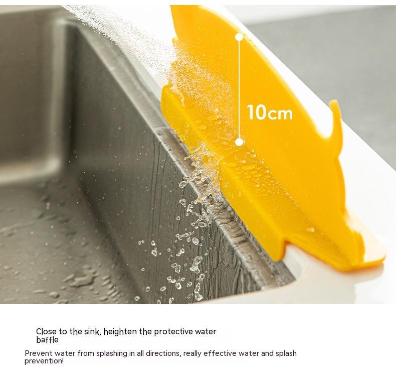 Sausage Dog Kitchen Splash-proof Water Water Stop Sheet Suction Cup