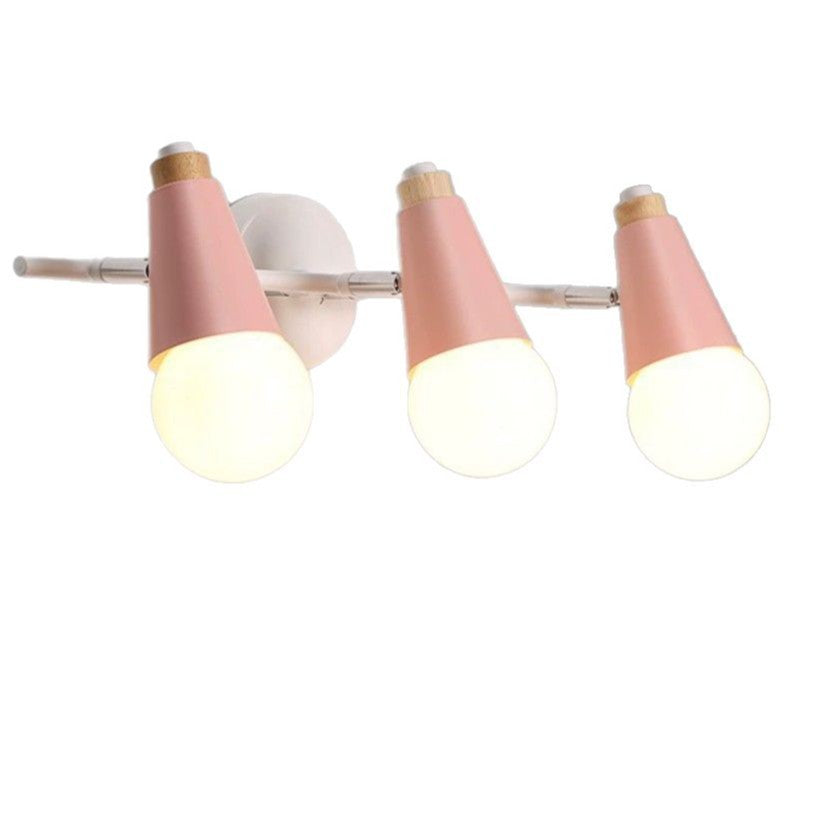 Modern Minimalist Creative Macaron Bedside Wall Lamp Bedroom