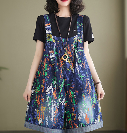 Fashionable Loose Fitting Denim Straps