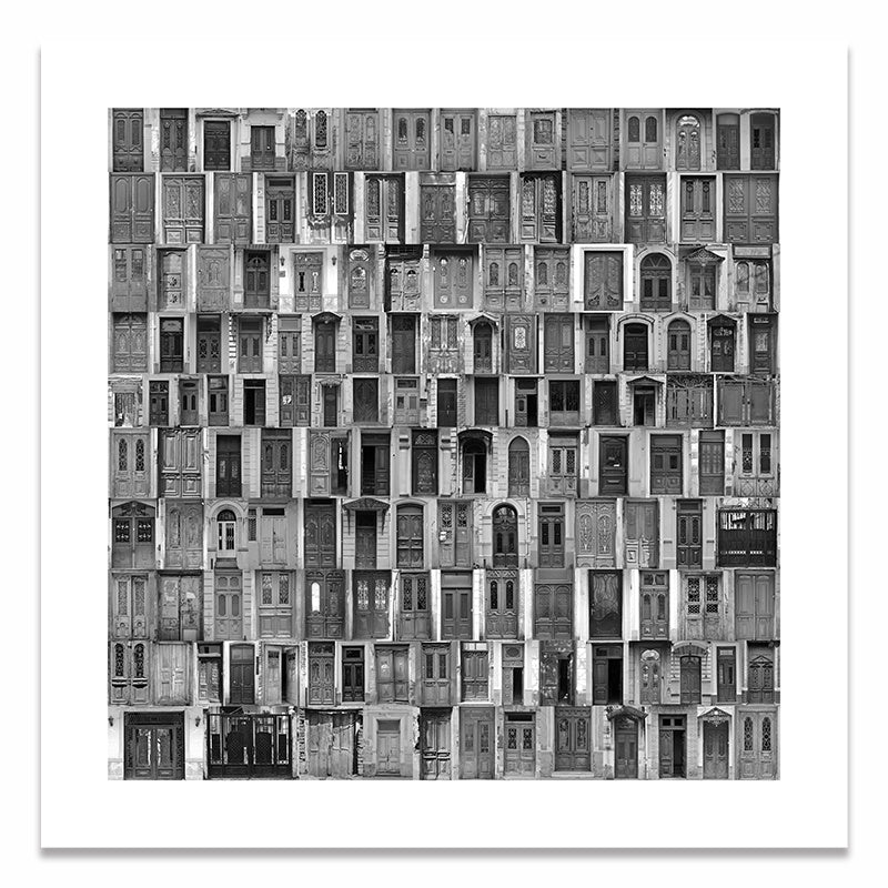 Art Canvas Wall Poster Allah Color Black White Decor Picture