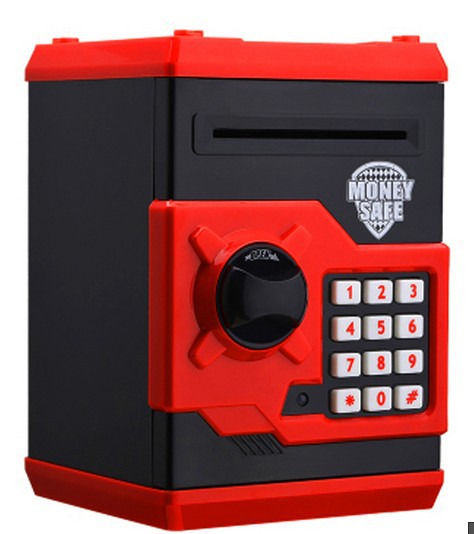 Creative Password safe piggy bank Automatic piggy bank safe ATM children's toys