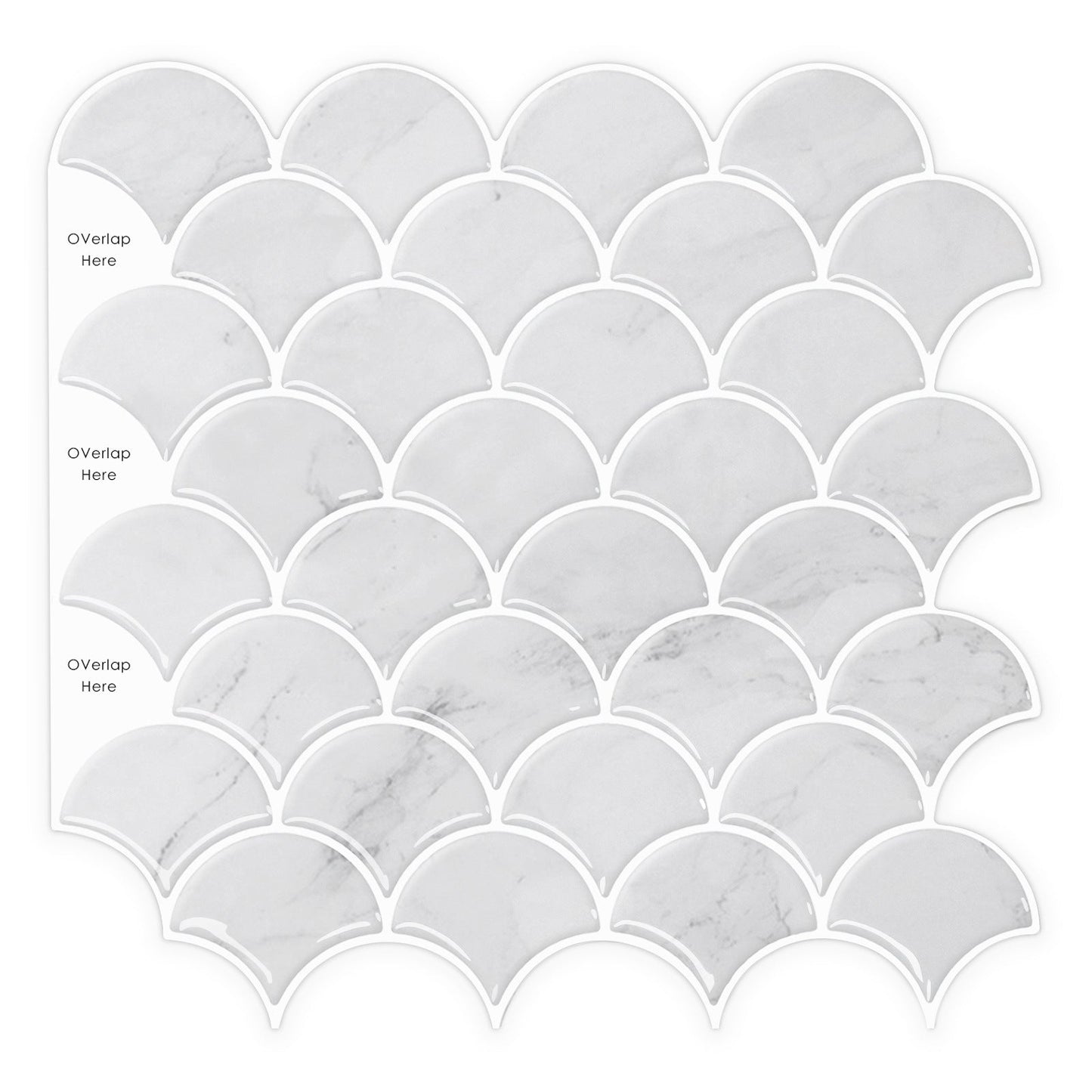 3D Self-adhesive Crystal Epoxy Wall Stickers For Kitchen Decor
