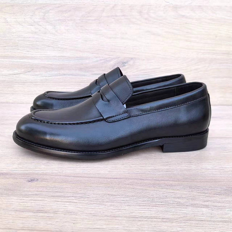 Handmade Men's Shoes, Breathable British-style Loafers, Casual
