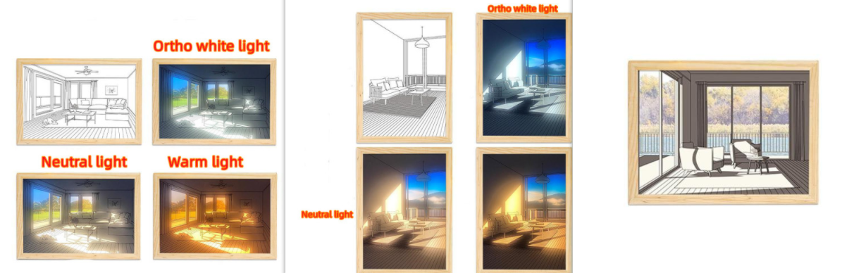 Illuminated Picture LED