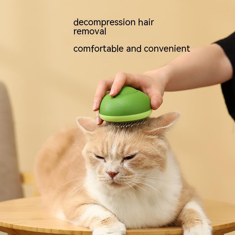 Cat Brush Cleaning Avocado Shaped Dog Grooming Tool Pet Combs Brush Stainless Steel Needle Pet Cleaning Care