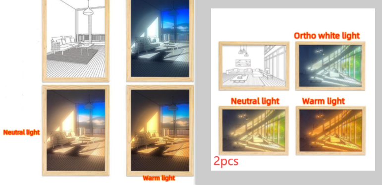Illuminated Picture LED