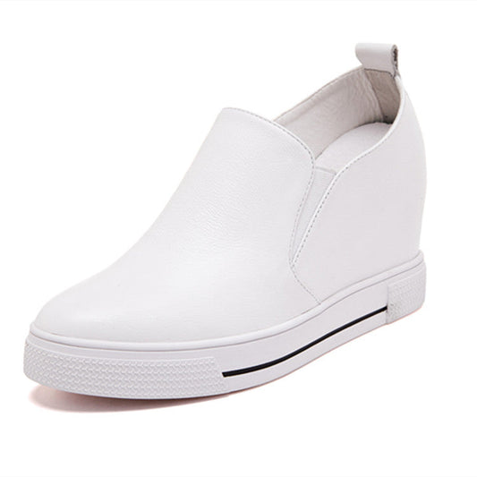 Elevated Slip-On Women's Thick Sole Shoes