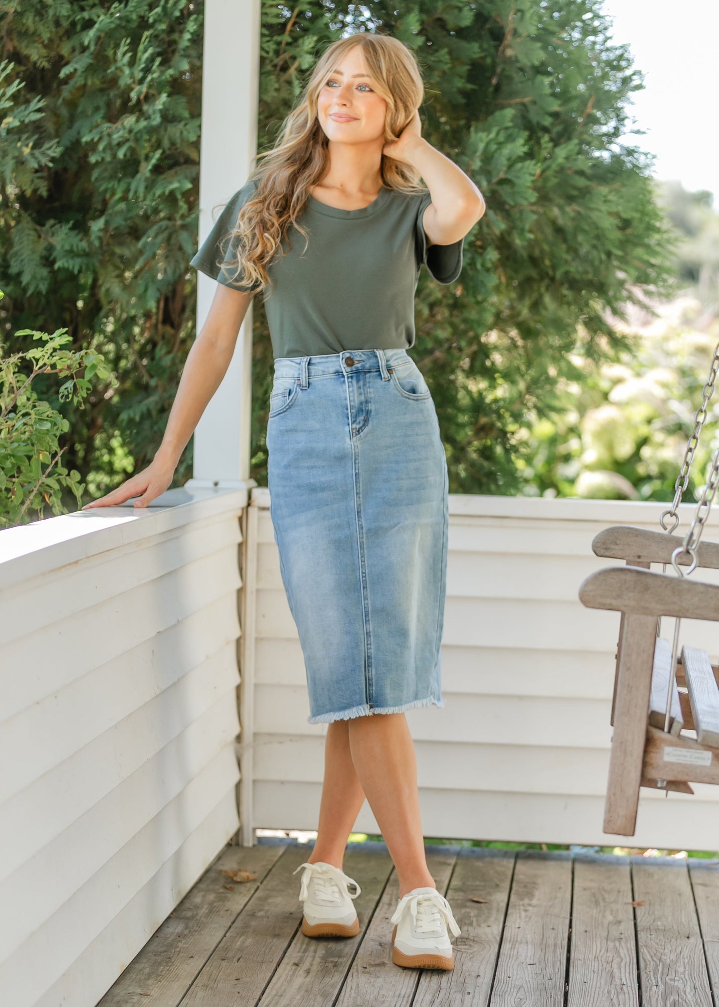 Essential Flutter Sleeve Top