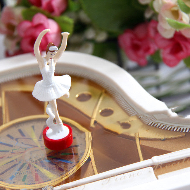 Dancing Girl Piano Music Box Valentine's Day Gift