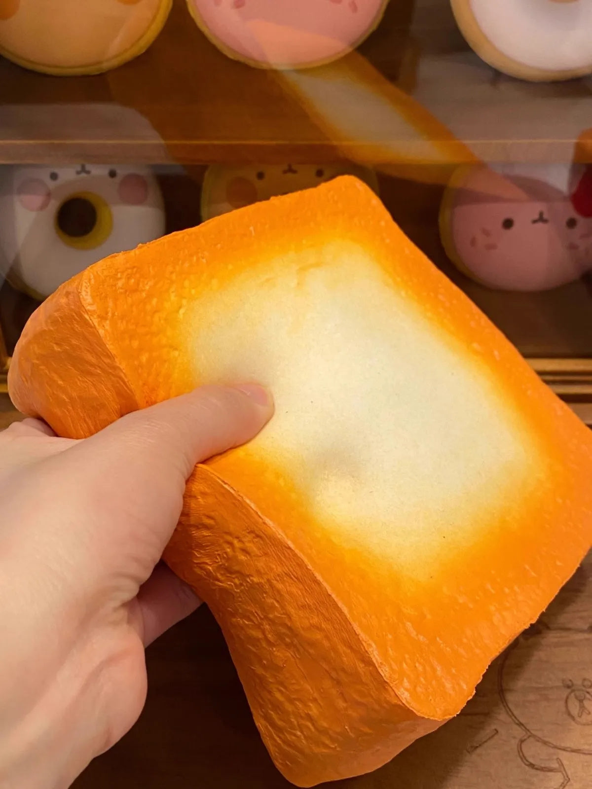 Toys Super Thick Toast Replica Bread
