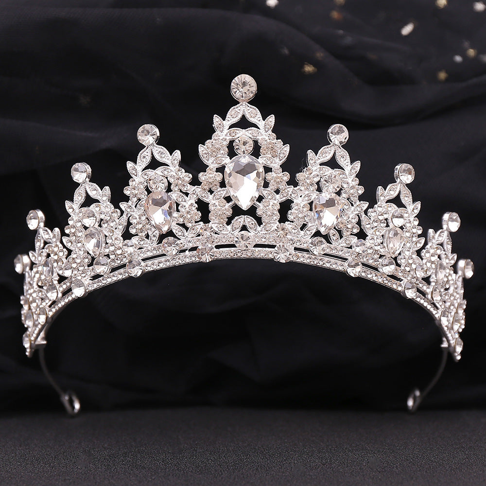 Bride Princess Crown Wedding Dress Accessories