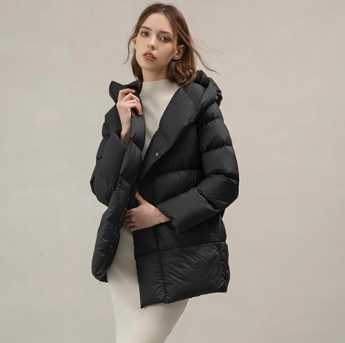 Women's Waist-Defining Short Down Jacket 2023