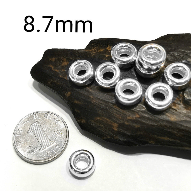 925 Sterling Silver Counter Spacer Beads Argent Pur Water Bubble Beads