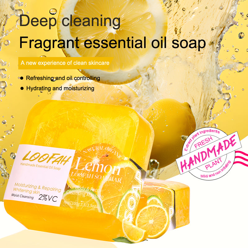 Lemon And Loofah Soap