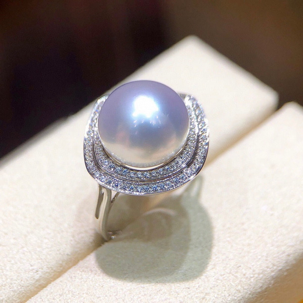 925 Silver Natural Pearl Jewelry Suit