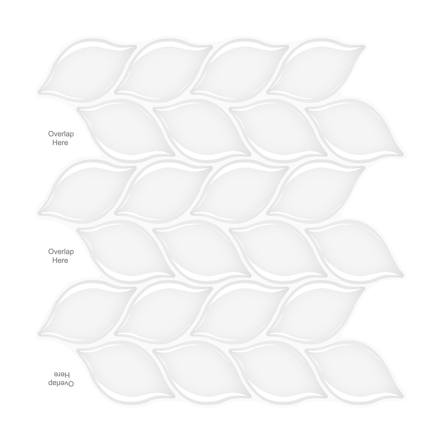 3D Self-adhesive Crystal Epoxy Wall Stickers For Kitchen Decor