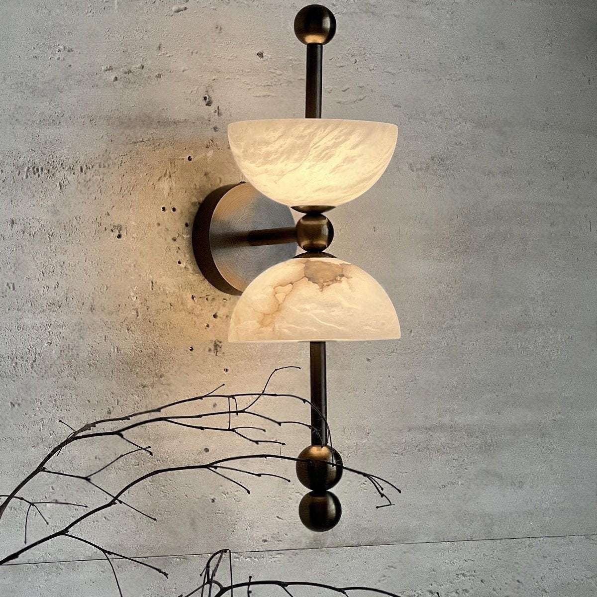 Retro Creative Hotel Bedroom Bedside Wall Lamp
