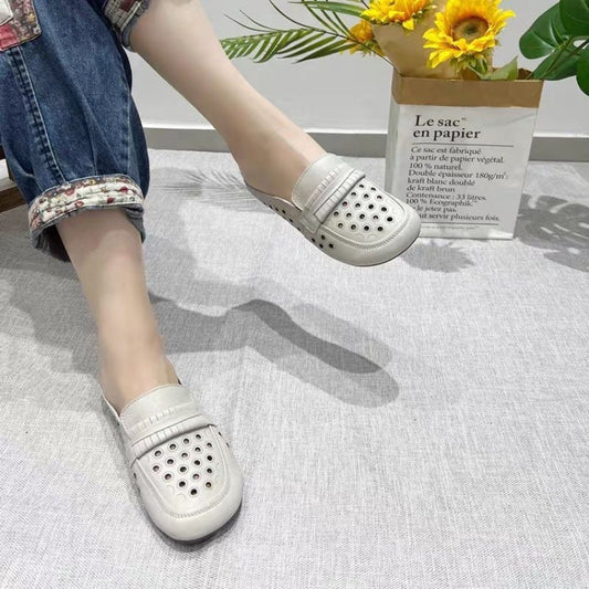 Toe Cap Semi Slipper Women's Summer Outerwear